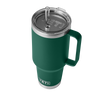 Yeti Rambler 42oz/1.2ml Mug With Straw Lid - Black Forest Green