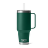 Yeti Rambler 42oz/1.2ml Mug With Straw Lid - Black Forest Green
