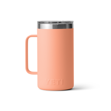 Yeti Rambler 24oz/710ml Mug with Magslider Lid - Lowcountry Peach