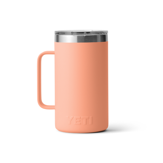 Yeti Rambler 24oz/710ml Mug with Magslider Lid - Lowcountry Peach