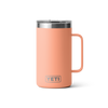 Yeti Rambler 24oz/710ml Mug with Magslider Lid - Lowcountry Peach