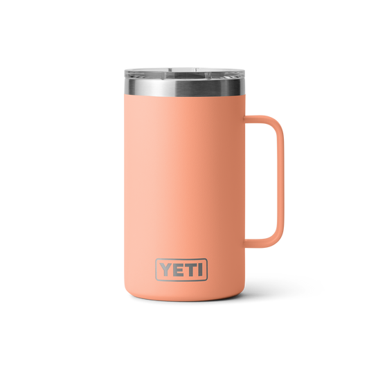 Yeti Rambler 24oz/710ml Mug with Magslider Lid - Lowcountry Peach