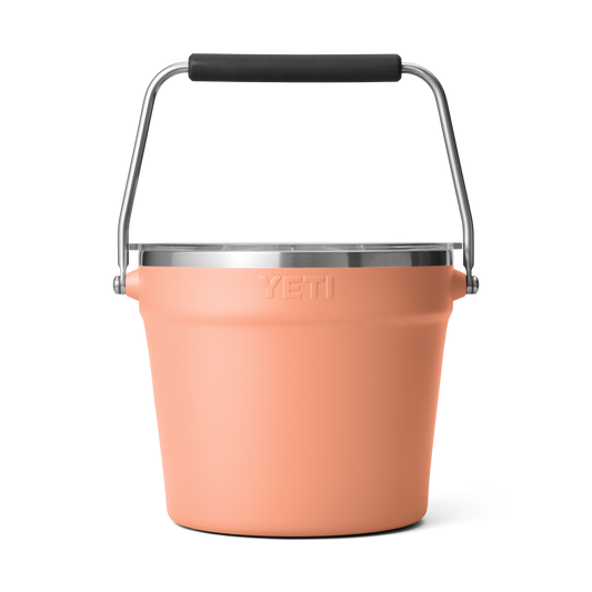 Yeti Rambler Beverage Bucket - Lowcountry Peach