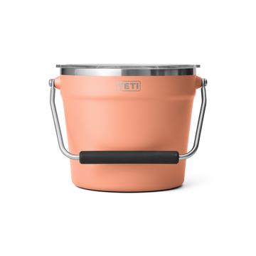 Yeti Rambler Beverage Bucket - Lowcountry Peach