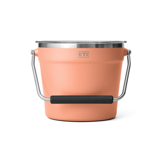 Yeti Rambler Beverage Bucket - Lowcountry Peach
