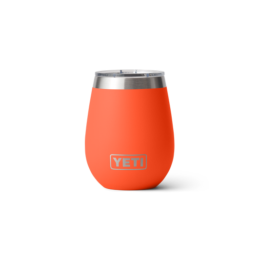 Yeti Rambler 10oz/295ml Wine Tumbler With Magslider Lid - Papaya