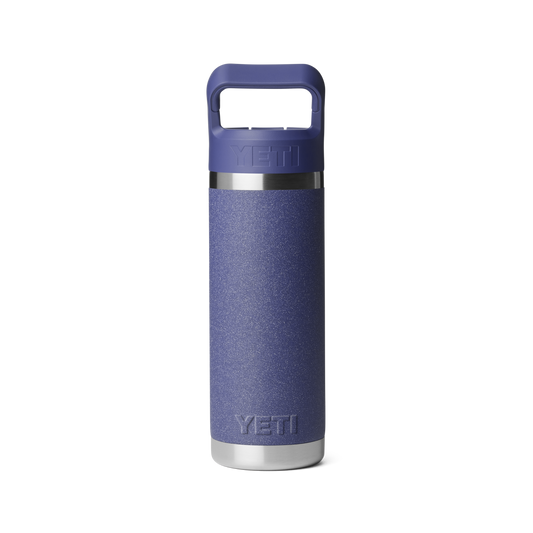 Yeti Rambler 18oz/532ml Bottle with Colour Match Straw Cap - Moon Dust