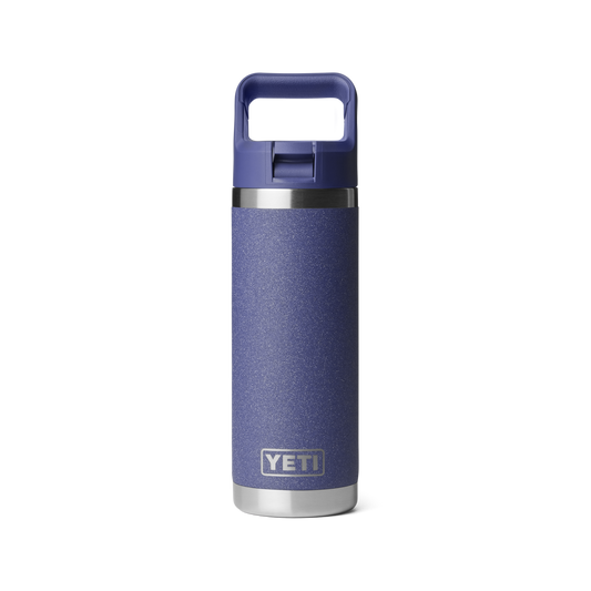 Yeti Rambler 18oz/532ml Bottle with Colour Match Straw Cap - Moon Dust
