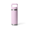 Yeti Rambler 18oz/532ml Bottle with Colour Match Straw Cap - Cherry Blossom