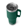 Yeti Rambler 30oz/887ml Travel Mug with Stronghold Lid - Black Forest Green