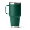 Yeti Rambler 30oz/887ml Travel Mug with Stronghold Lid - Black Forest Green