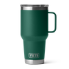 Yeti Rambler 30oz/887ml Travel Mug with Stronghold Lid - Black Forest Green