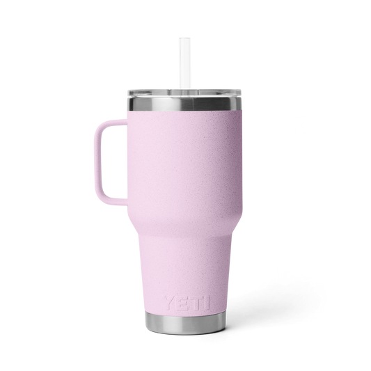 Yeti Rambler 35oz Mug With Straw Lid - Cherry Blossom