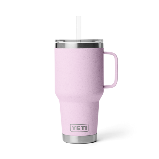Yeti Rambler 35oz Mug With Straw Lid - Cherry Blossom