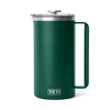 Yeti Rambler 64oz/1.89L French Press - Black Forest Green