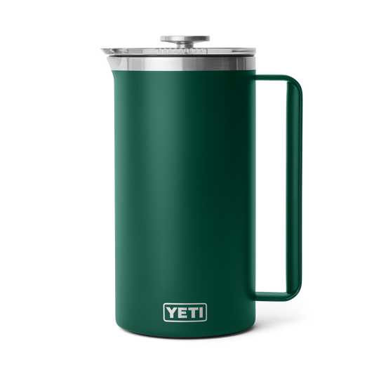 Yeti Rambler 64oz/1.89L French Press - Black Forest Green
