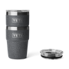 Yeti Rambler 16oz/473ml Stackable Cup - Black Stone