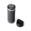 Yeti Rambler 18oz/532ml Bottle with Chug Cap - Black Stone