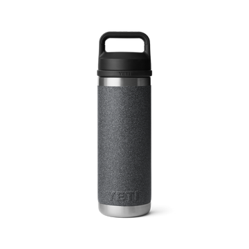 Yeti Rambler 18oz/532ml Bottle with Chug Cap - Black Stone
