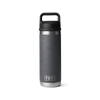 Yeti Rambler 18oz/532ml Bottle with Chug Cap - Black Stone
