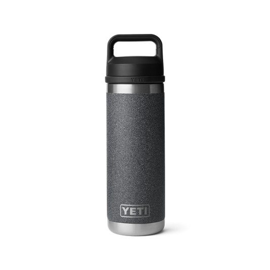 Yeti Rambler 18oz/532ml Bottle with Chug Cap - Black Stone