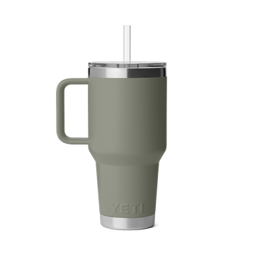 Yeti Rambler 1L/35oz Straw Mug 2.0 - Pampa Green
