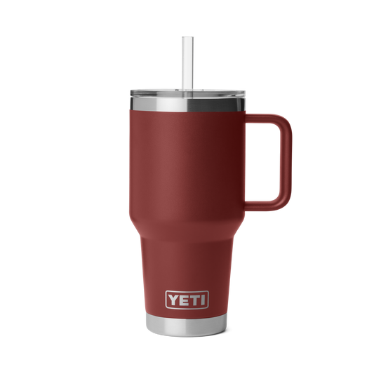 Yeti Rambler 1L/35oz Straw Mug 2.0 - Stag Red