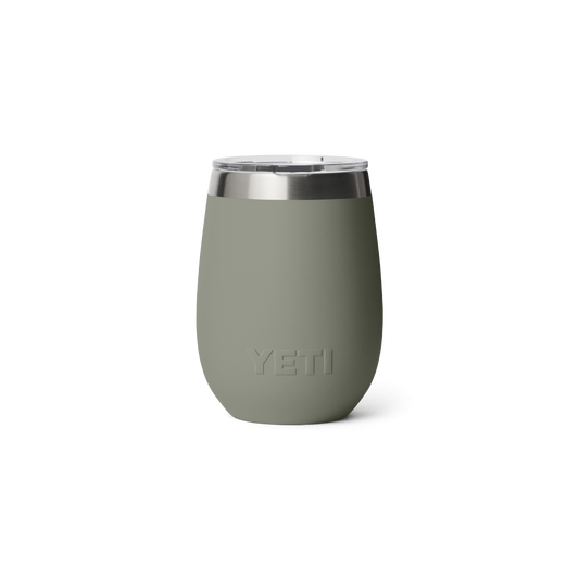 Yeti Rambler 10oz/295ml Ceramic Lined Wine Tumbler With Magslider Lid - Pampa Green