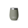Yeti Rambler 10oz/295ml Ceramic Lined Wine Tumbler With Magslider Lid - Pampa Green