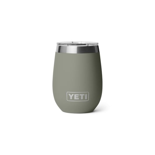 Yeti Rambler 10oz/295ml Ceramic Lined Wine Tumbler With Magslider Lid - Pampa Green