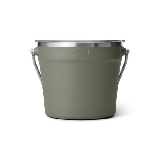 Yeti Rambler Beverage Bucket - Pampa Green