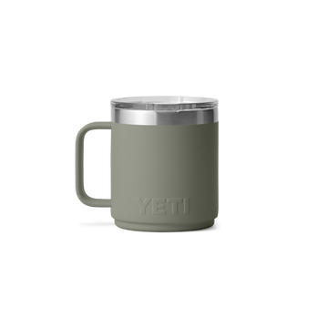 Yeti Rambler 10oz/295ML Ceramic Lined Stackable Mug With Magslider Lid - Pampa Green