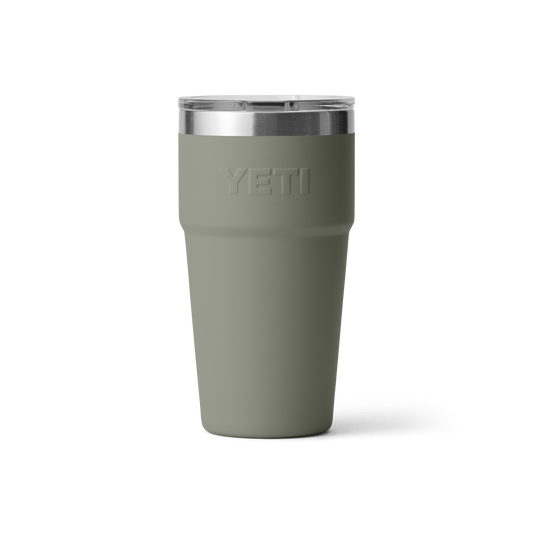 Yeti Rambler 20oz/591ml Stackable Cup with Magslider Lid - Pampa Green