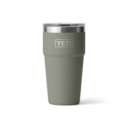 Yeti Rambler 20oz/591ml Stackable Cup with Magslider Lid - Pampa Green