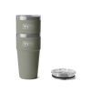 Yeti Rambler 20oz/591ml Stackable Cup with Magslider Lid - Pampa Green