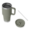 Yeti Rambler 30oz/887ml Travel Straw Mug - Pampa Green