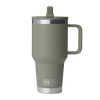 Yeti Rambler 30oz/887ml Travel Straw Mug - Pampa Green