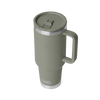 Yeti Rambler 1.18L/40oz Travel Straw Mug - Pampa Green