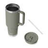 Yeti Rambler 1.18L/40oz Travel Straw Mug - Pampa Green