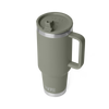 Yeti Rambler 1.18L/40oz Travel Straw Mug - Pampa Green