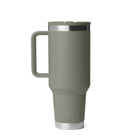 Yeti Rambler 1.18L/40oz Travel Straw Mug - Pampa Green