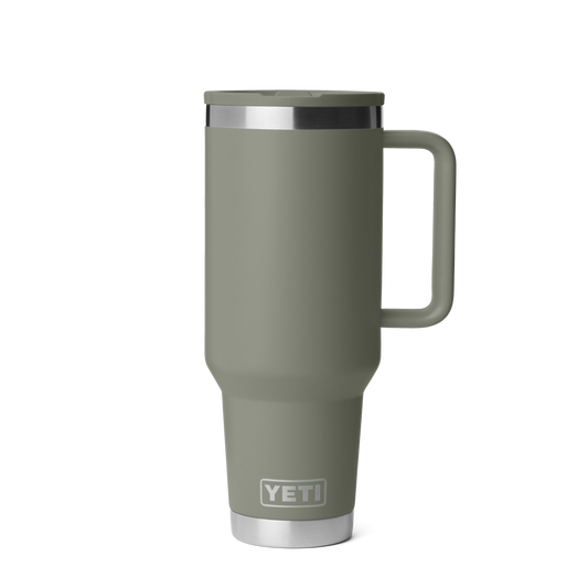 Yeti Rambler 1.18L/40oz Travel Straw Mug - Pampa Green