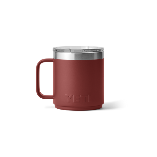 Yeti Rambler 10oz/295ML Ceramic Lined Stackable Mug With Magslider Lid - Stag Red