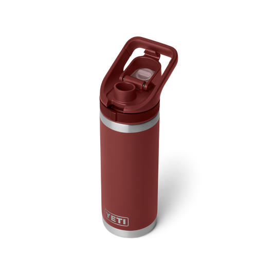 Yeti Rambler 18oz/532ml Bottle with Flip Chug Cap - Stag Red