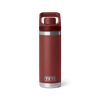 Yeti Rambler 18oz/532ml Bottle with Flip Chug Cap - Stag Red