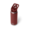 Yeti Rambler 26oz/769ml Bottle with Flip Chug Cap - Stag Red
