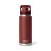 Yeti Rambler 26oz/769ml Bottle with Flip Chug Cap - Stag Red
