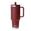 Yeti Rambler 1.18L/40oz Travel Straw Mug - Stag Red