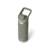 Yeti Rambler 18oz/532ml Bottle with Flip Chug Cap - Pampa Green