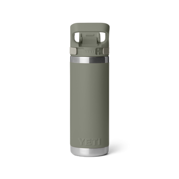 Yeti Rambler 18oz/532ml Bottle with Flip Chug Cap - Pampa Green